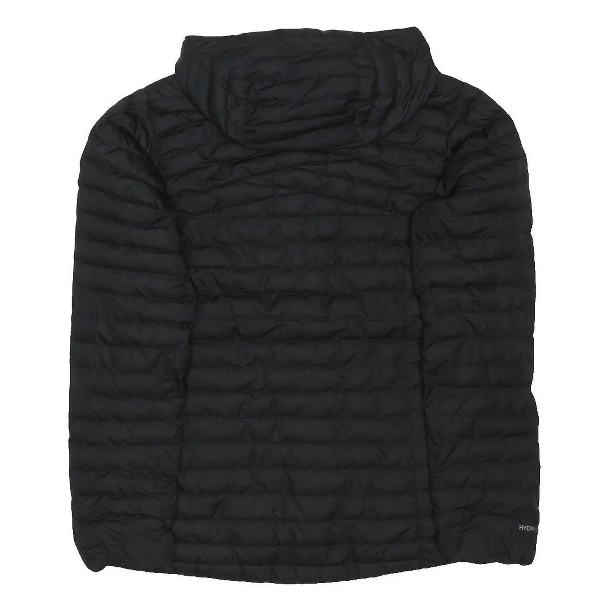 BERGHAUS Womens Black Outdoor Jacket UK 16 Polyester Blend Zip Hooded Quilted