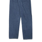 LEVI'S Womens Blue Regular Straight Denim Medium W24 L30 Jeans Classic Button