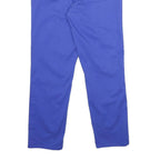 CALVIN KLEIN JEANS Womens Cotton Blend Blue Slim Skinny Trousers W30 L28 Casual