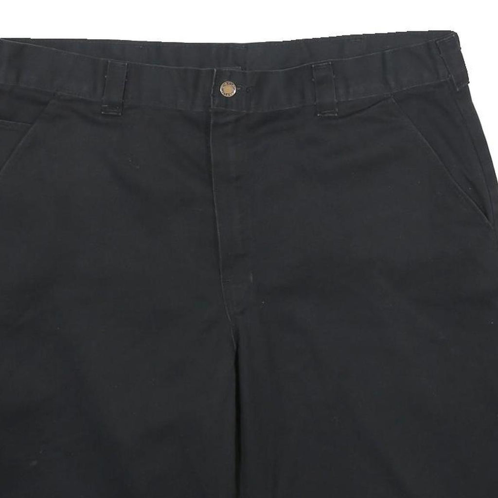 DICKIES Mens Black Casual Shorts XL W40 Polyester Blend Comfort Workwear