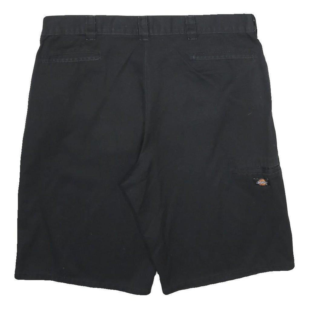 DICKIES Mens Black Casual Shorts XL W40 Polyester Blend Comfort Workwear