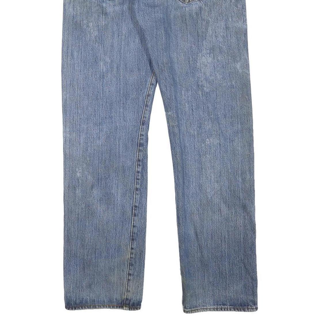 LEVI'S 501 Mens Jeans Blue Regular Straight Denim Medium W31 L31 Classic Style