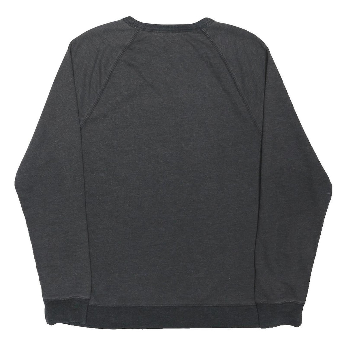 NIKE Mens Black Cotton Blend Crew Neck Sweatshirt M Casual Sportswear