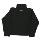 THE NORTH FACE Womens Black Outdoor Jacket M Polyester Blend Zip Fleece