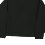 THE NORTH FACE Womens Black Outdoor Jacket M Polyester Blend Zip Fleece