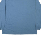 CARHARTT Mens Blue Long Sleeve Crew Neck Pocket T-Shirt XL Cotton Blend