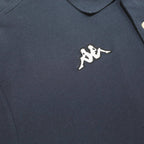 KAPPA Mens Blue Polo Shirt XL Cotton Short Sleeve Basic Casual Sportswear
