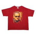 CHASE AUTHENTICS Mens Red Graphic T-Shirt XL Short Sleeve Crew Neck Racing Print