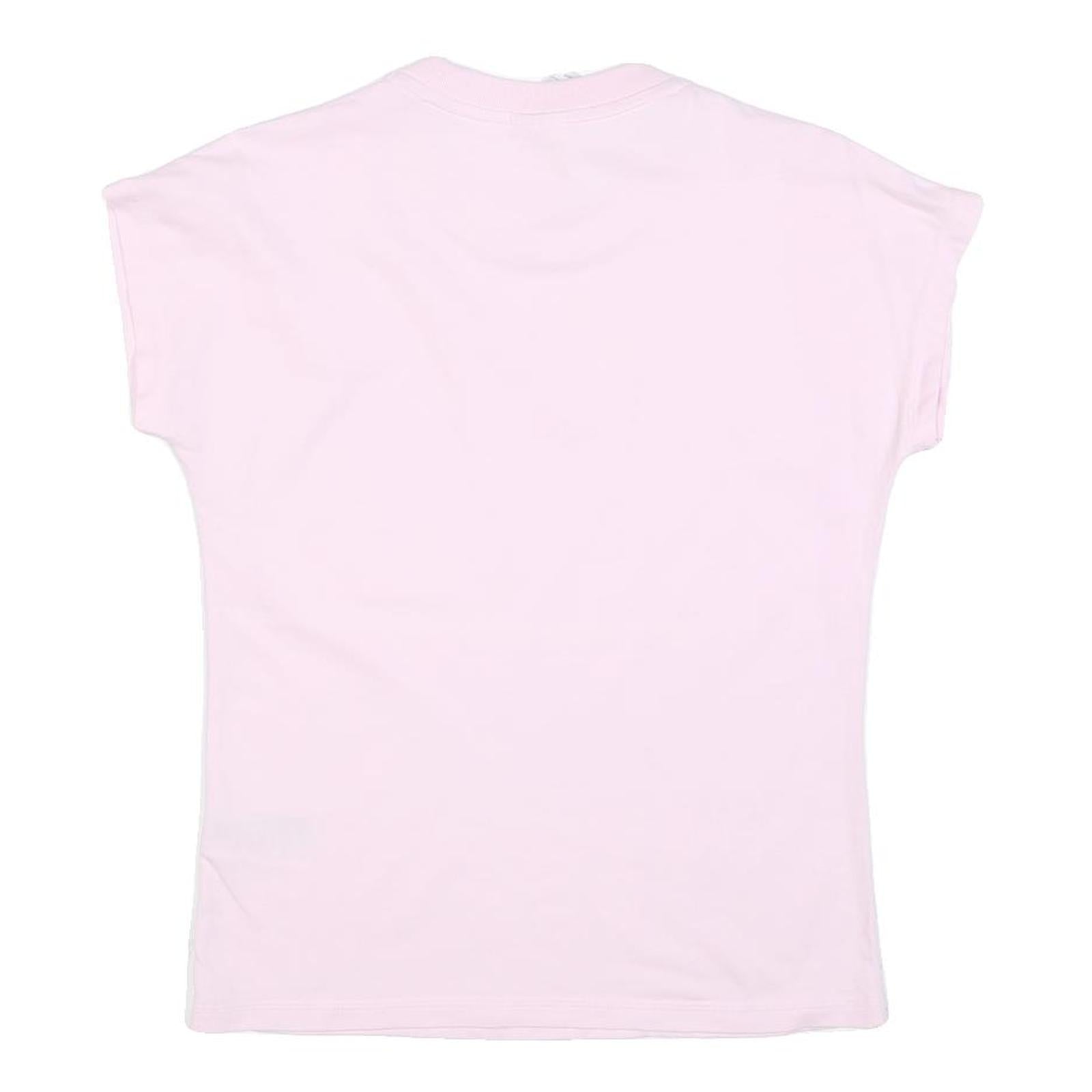 ADIDAS Womens Pink T-Shirt M Short Sleeve Crew Neck Cotton Blend Casual