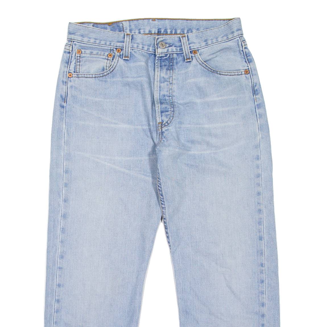 LEVI'S 501 Jeans Mens Blue Regular Straight W30 L25