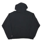 CHAMPION Mens Black Regents LRHS Soccer Pullover Hoodie L Cotton Blend