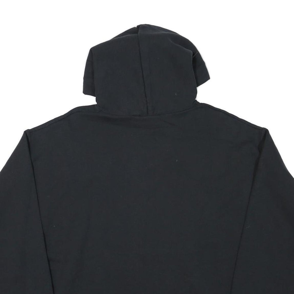 CHAMPION Mens Black Regents LRHS Soccer Pullover Hoodie L Cotton Blend