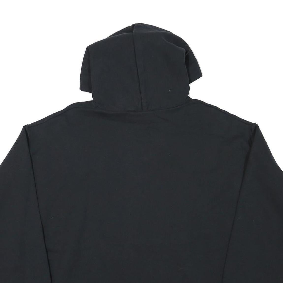 CHAMPION Mens Black Regents LRHS Soccer Pullover Hoodie L Cotton Blend