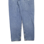 CARHARTT Mens Jeans Blue Regular Straight Denim Medium Wash W38 L32 Workwear