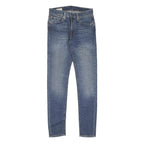 LEVI'S Mens Slim Blue Denim Jeans W30 L32 Classic Zip Closure Stylish