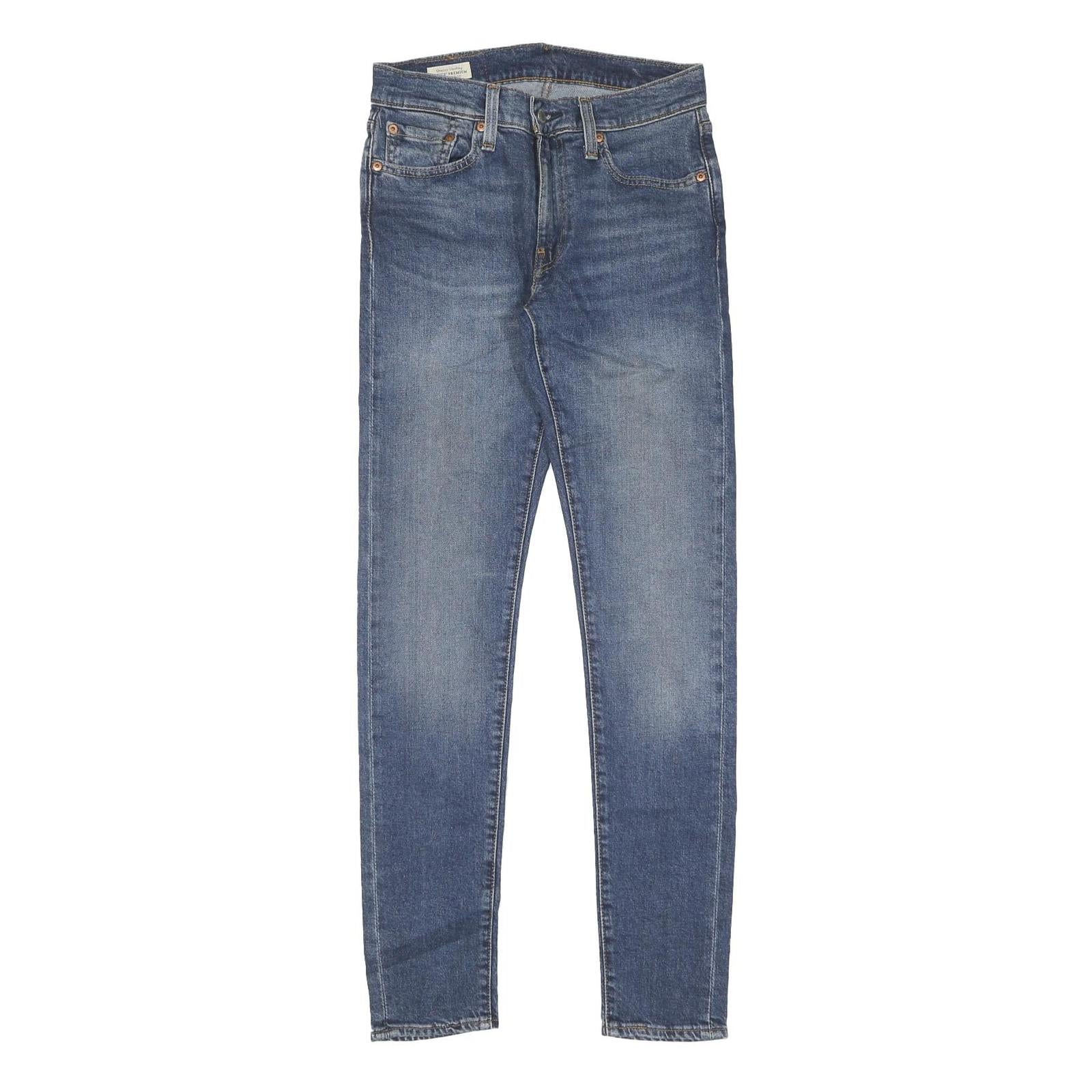 LEVI'S Mens Slim Blue Denim Jeans W30 L32 Classic Zip Closure Stylish