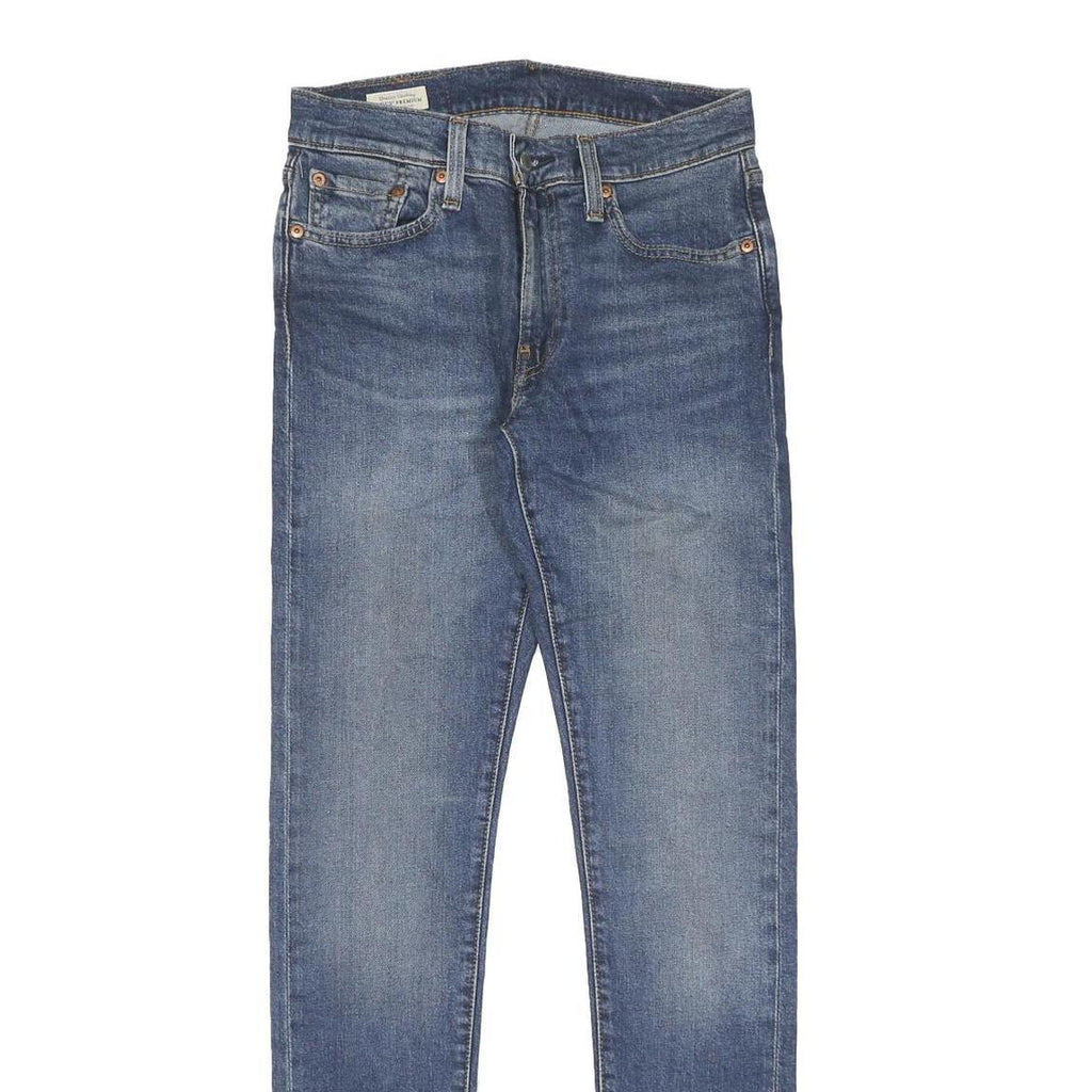 LEVI'S Mens Slim Blue Denim Jeans W30 L32 Classic Zip Closure Stylish