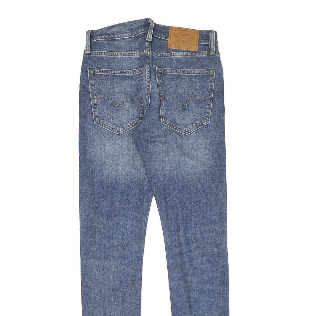 LEVI'S Mens Slim Blue Denim Jeans W30 L32 Classic Zip Closure Stylish