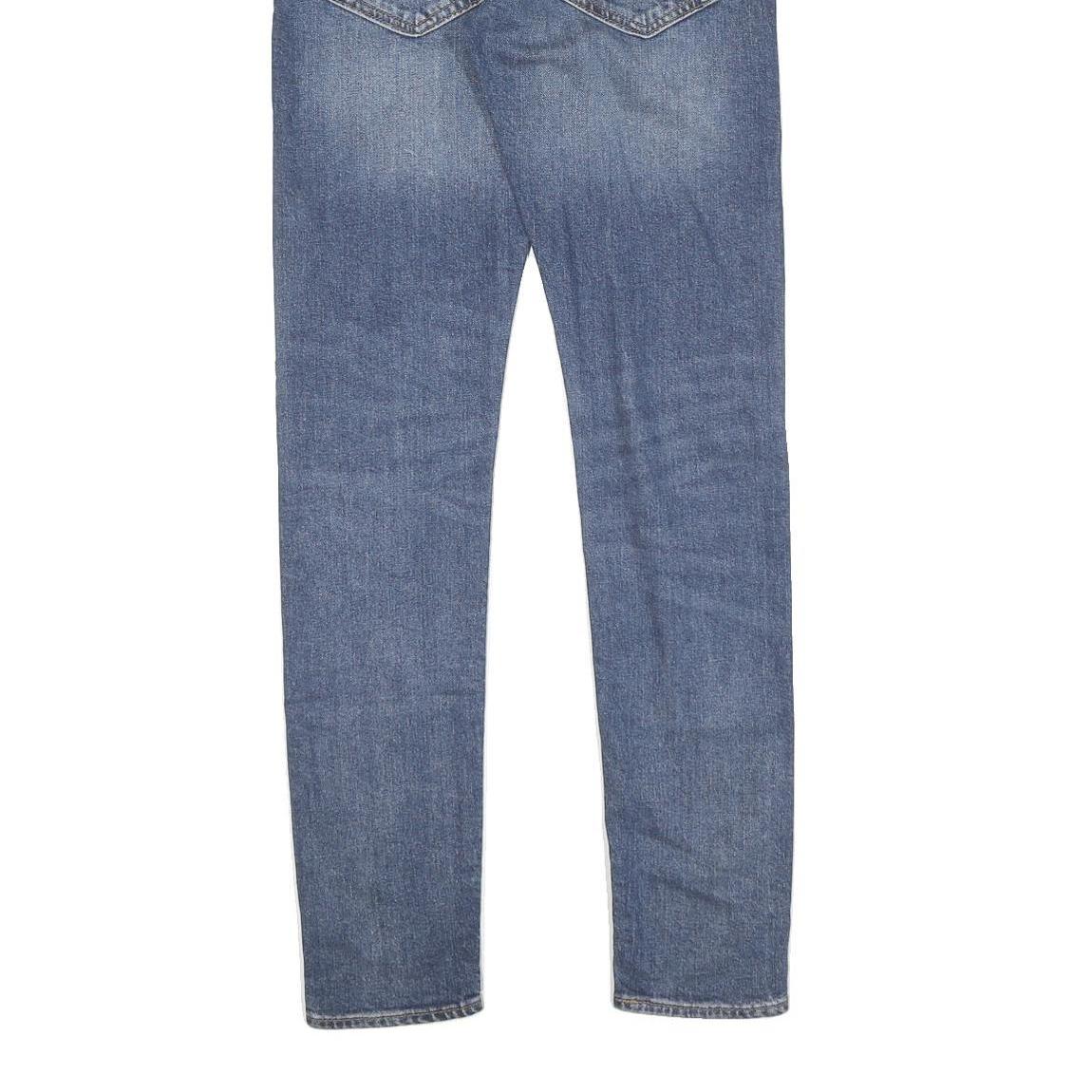 LEVI'S Mens Slim Blue Denim Jeans W30 L32 Classic Zip Closure Stylish