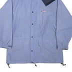 BERGHAUS Womens Blue Outdoor Zip Jacket L Polyester Blend Hooded Casual