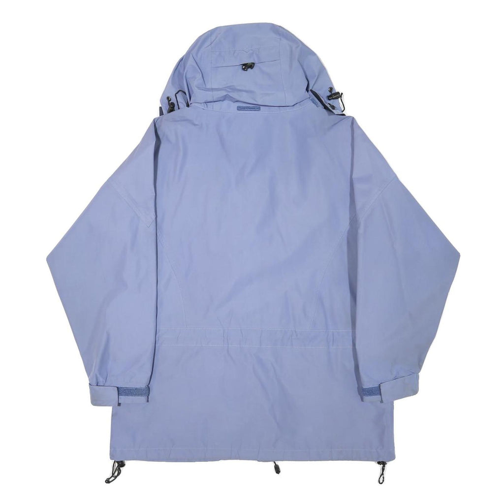 BERGHAUS Womens Blue Outdoor Zip Jacket L Polyester Blend Hooded Casual