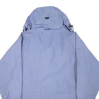 BERGHAUS Womens Blue Outdoor Zip Jacket L Polyester Blend Hooded Casual