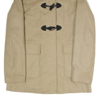 MAX&CO Womens Beige Zip Jacket UK 12 Polyester Blend Classic Fit Elegant Toggle