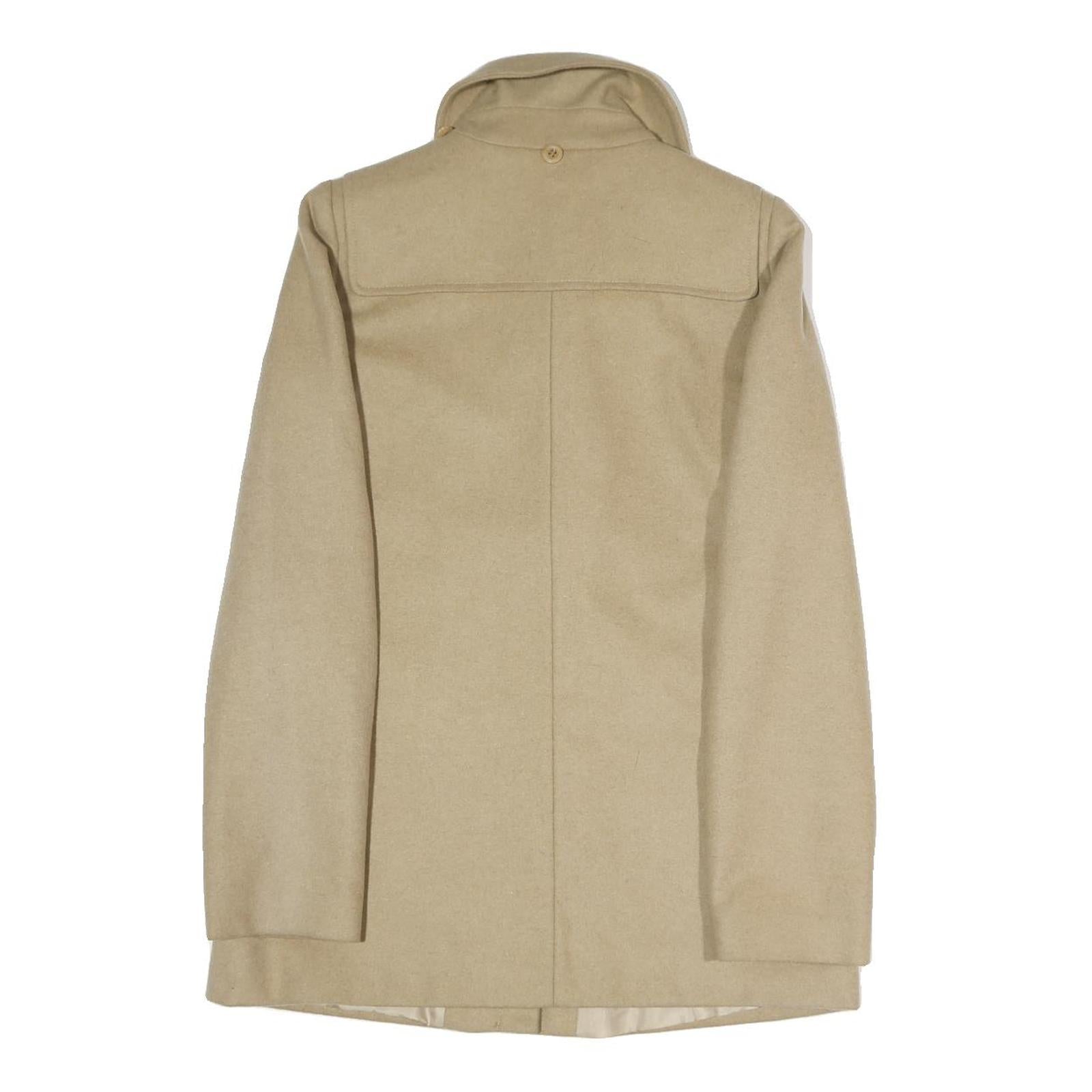 MAX&CO Womens Beige Zip Jacket UK 12 Polyester Blend Classic Fit Elegant Toggle