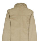 MAX&CO Womens Beige Zip Jacket UK 12 Polyester Blend Classic Fit Elegant Toggle