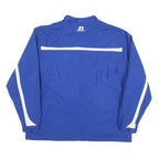 RUSSELL ATHLETIC Mens Blue L Athletic Jacket L Polyester Blend Louisiana Tech