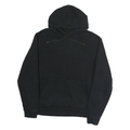 PUMA Mens Black Embossed Logo Pullover Hoodie L Cotton Casual Sportswear