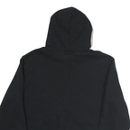 PUMA Mens Black Embossed Logo Pullover Hoodie L Cotton Casual Sportswear