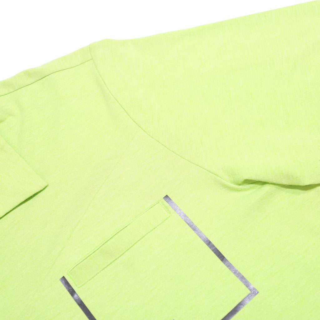 ADIDAS Mens Green Polo Shirt XL Polyester Blend Short Sleeve Basic Pocket