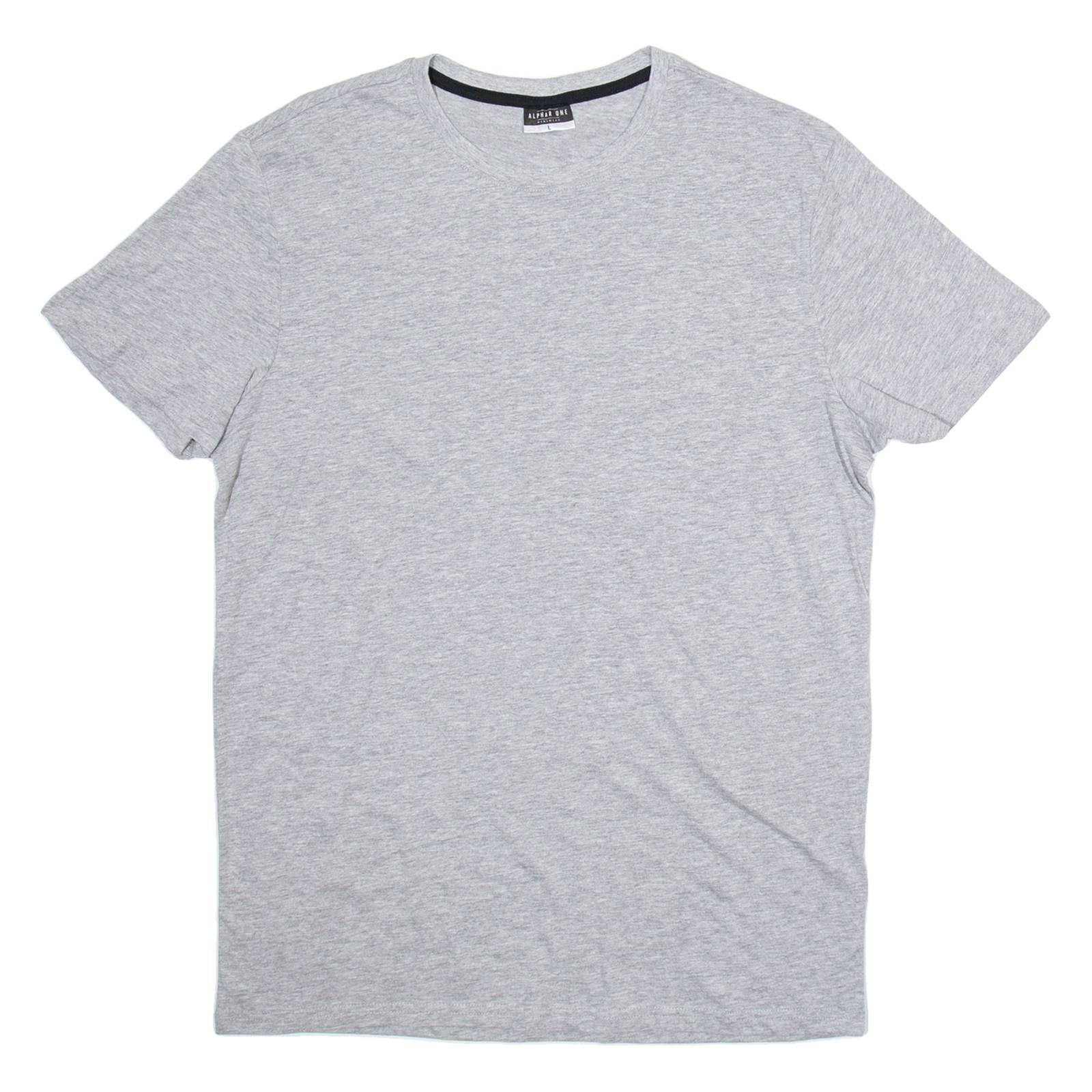 ALPHAR ONE Mens T-Shirt Grey L