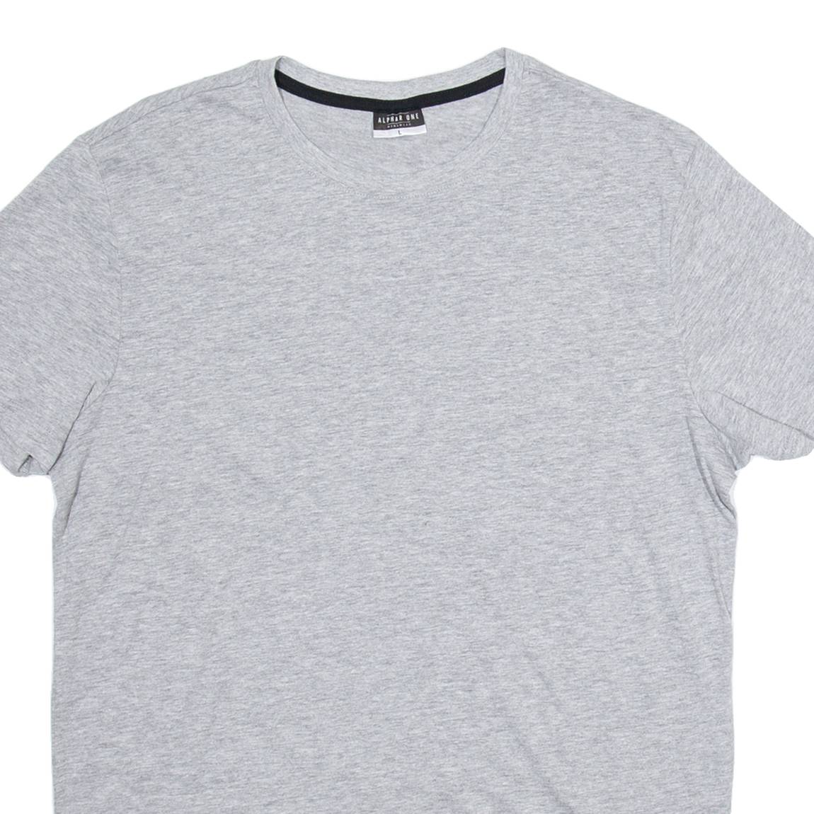 ALPHAR ONE Mens T-Shirt Grey L