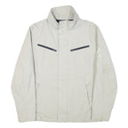 NAUTICA Mens Beige Zip Up Polyester Blend Casual Jacket L