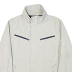 NAUTICA Mens Beige Zip Up Polyester Blend Casual Jacket L