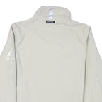 NAUTICA Mens Beige Zip Up Polyester Blend Casual Jacket L