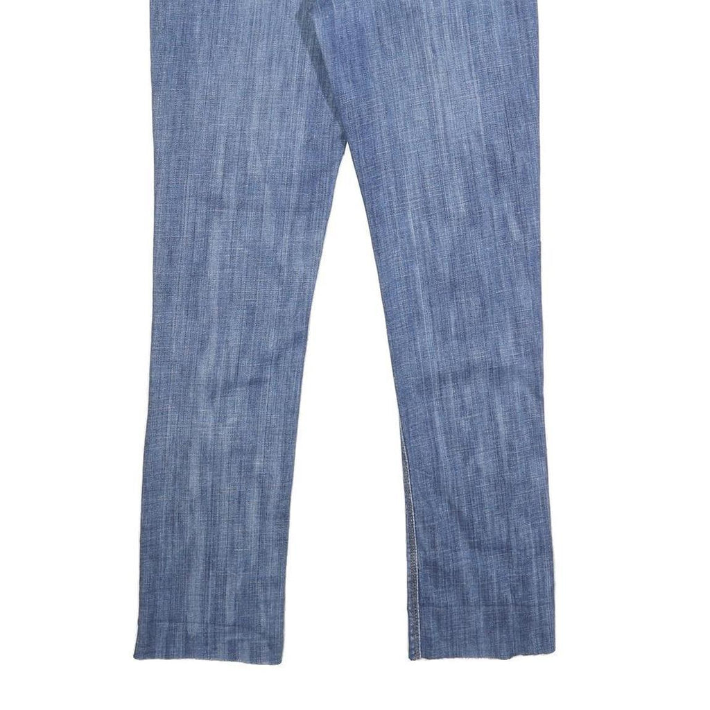 LEVI'S 571 Womens Slim Blue Denim Light W30 L28 Slim Fit Zip Jeans