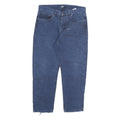 CARHARTT Mens Jeans Blue Relaxed Straight Denim Medium W34 L29 Workwear Button