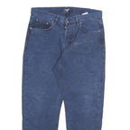 CARHARTT Mens Jeans Blue Relaxed Straight Denim Medium W34 L29 Workwear Button