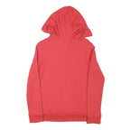 ADIDAS Womens Coral Hoodie UK 6 Cotton Blend Pullover Casual Sweatshirt