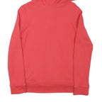 ADIDAS Womens Coral Hoodie UK 6 Cotton Blend Pullover Casual Sweatshirt
