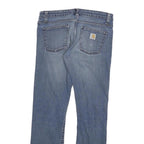 CARHARTT Mens Jeans Blue Slim Straight Denim Medium W28 L28 Classic Zip Pockets