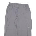 MAMMUT Mens Grey Polyester Blend Relaxed Straight Trousers W28 L22 Outdoor