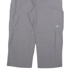 MAMMUT Mens Grey Polyester Blend Relaxed Straight Trousers W28 L22 Outdoor