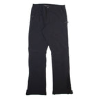 GRIZZLE Womens Trousers Black Regular Straight W31 L31