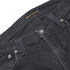 NUDIE JEANS Mens Slim Skinny Denim Dark W30 L30 Cotton Blend Zip Pockets