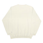 CHAMPION Mens Cream XL Crew Neck Cotton Blend Sweatshirt Pullover