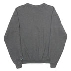CHAMPION Mens Grey UMHB Football Crew Neck S Cotton Blend Sweatshirt Casual
